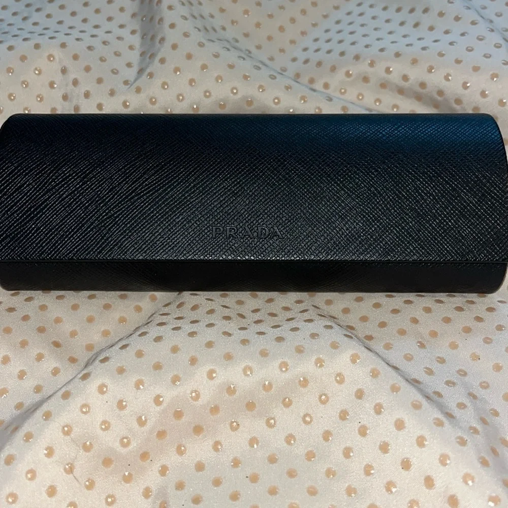 PRADA Women’s Eyeglass Case, Black